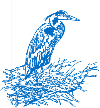 Blue Heron Construction Logo
